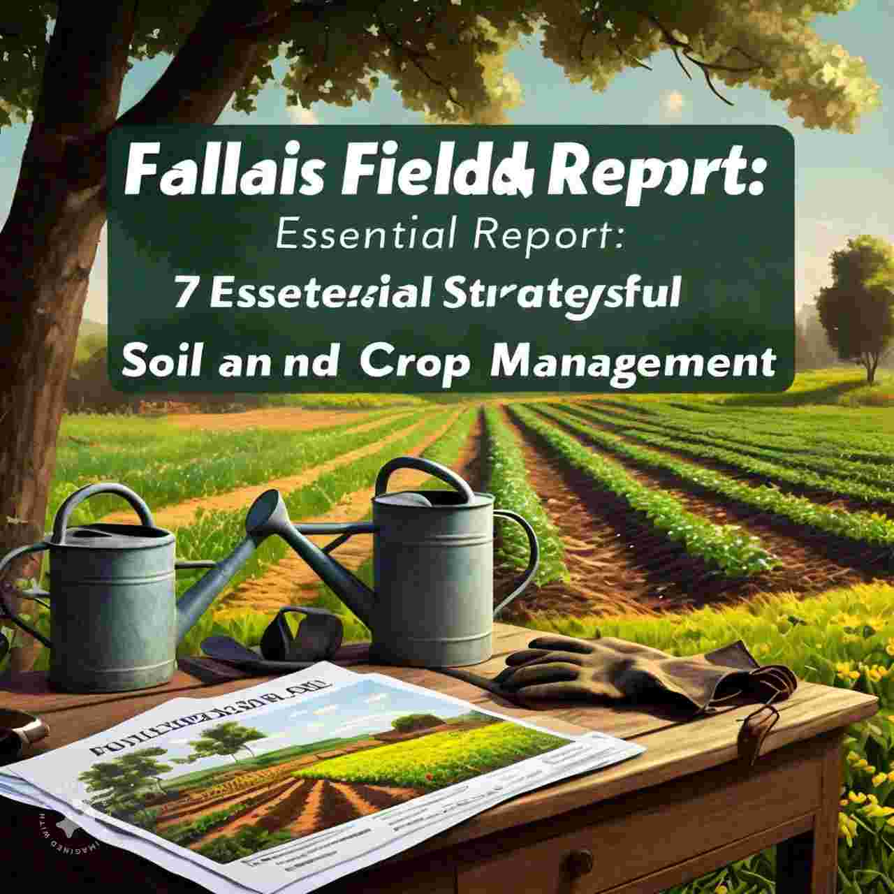 Fallias Field Report: 7 Essential Strategies for Successful Soil and Crop Management